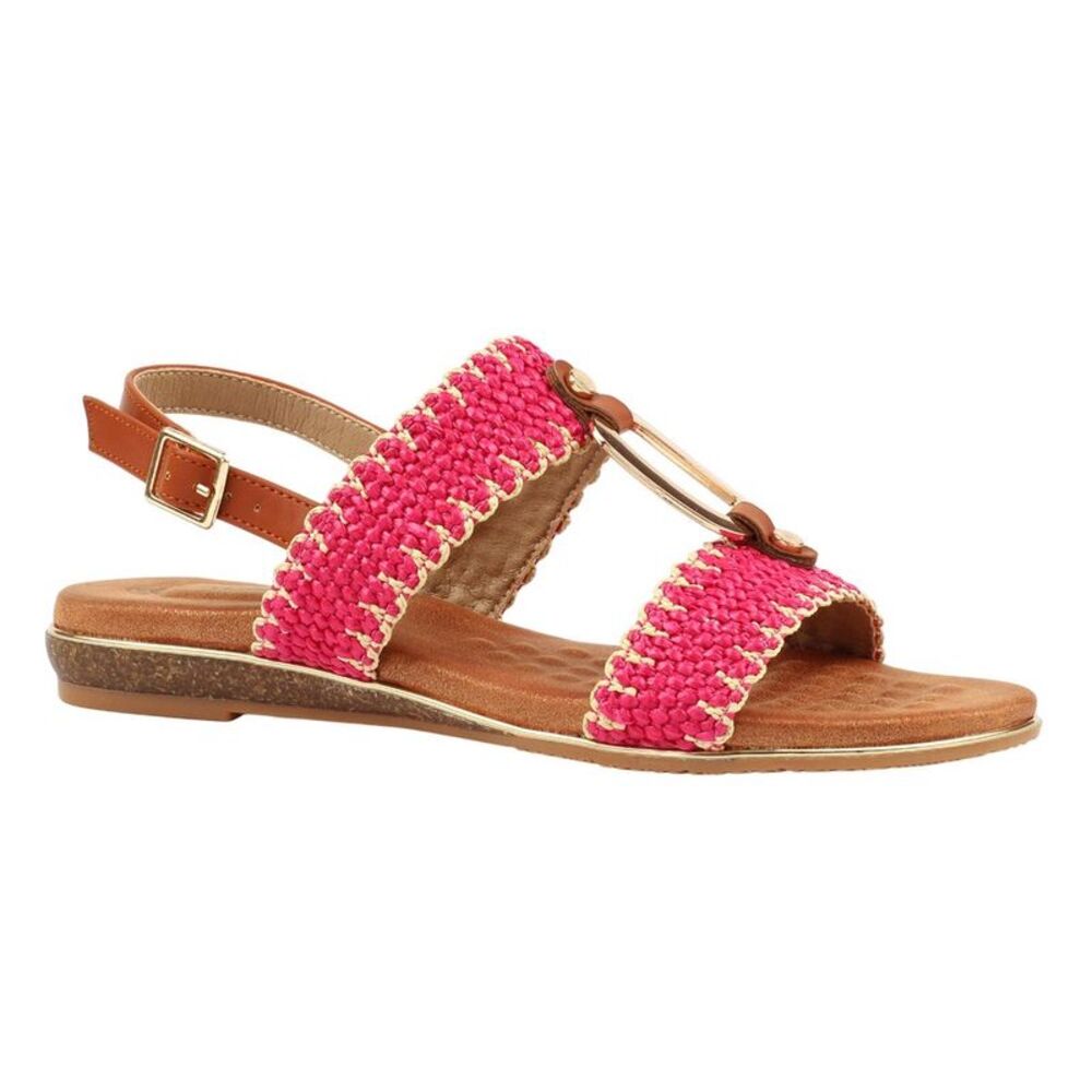 Lunar Womens/Ladies Jules Sandals / Pink